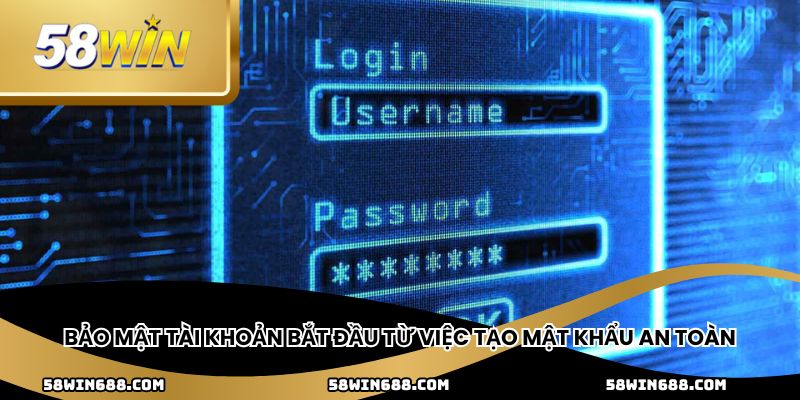 Bảo mật tài khoản bắt đầu từ việc tạo mật khẩu an toàn