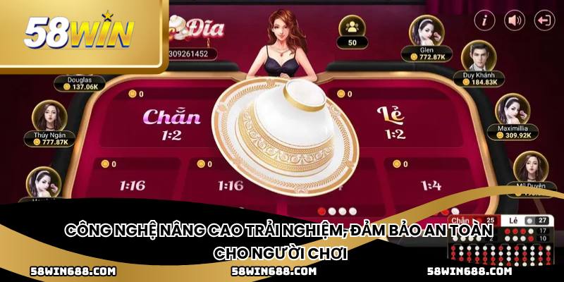 Công nghệ nâng cao trải nghiệm, đảm bảo an toàn cho người chơi